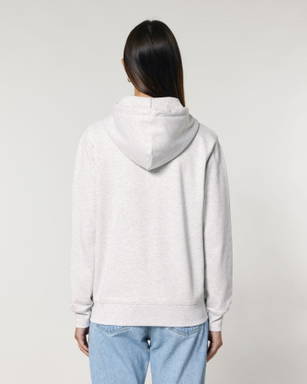 Stanley/Stella Cultivator 2.0 hoodie with zipper - Cool heather grey