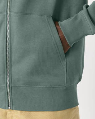 Stanley/Stella Cultivator 2.0 hoodie with zipper - Green bay