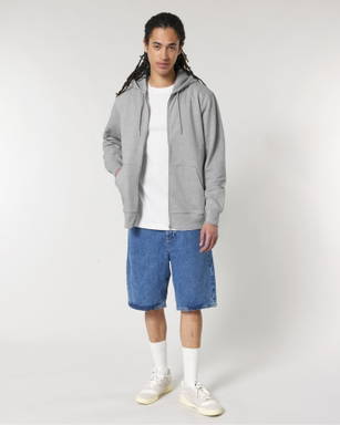 Stanley/Stella Cultivator 2.0 sudadera con cremallera - Gris brezo