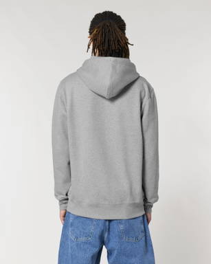 Stanley/Stella Cultivator 2.0 hoodie with zipper - Heather grey