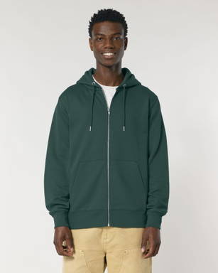Stanley/Stella Cultivator 2.0 hoodie with zipper - Glazed green