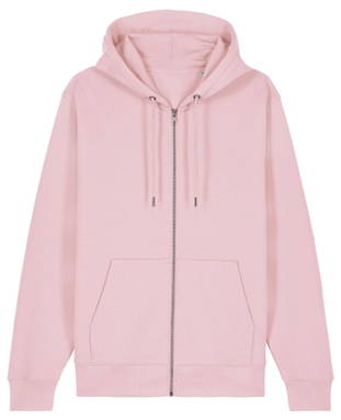 Stanley/Stella Cultivator 2.0 sudadera con cremallera - Algodón rosa