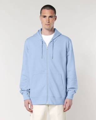 Stanley/Stella Cultivator 2.0 hoodie with zipper - Blue soul