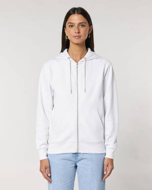 Stanley/Stella Cultivator 2.0 hoodie with zipper - White