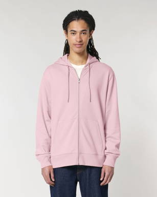Stanley/Stella Cultivator 2.0 hoodie with zipper - Cotton pink
