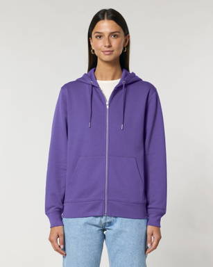 Stanley/Stella Cultivator 2.0 hoodie with zipper - Purple love