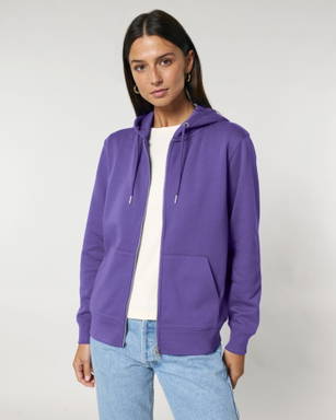 Stanley/Stella Cultivator 2.0 hoodie with zipper - Purple love