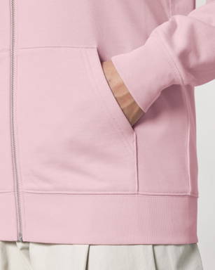 Stanley/Stella Cultivator 2.0 hoodie with zipper - Cotton pink