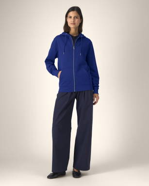 Stanley/Stella Cultivator 2.0 hoodie with zipper - Worker blue