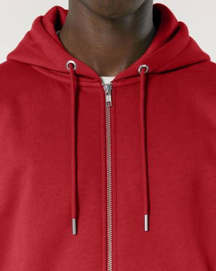 Stanley/Stella Cultivator 2.0 hoodie with zipper - Red
