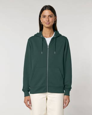 Stanley/Stella Cultivator 2.0 hoodie with zipper - Glazed green