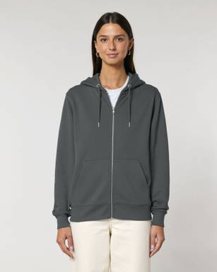 Stanley/Stella Cultivator 2.0 hoodie with zipper - Anthracite
