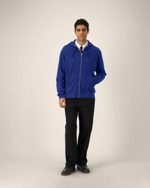 Stanley/Stella Cultivator 2.0 hoodie with zipper - Worker blue
