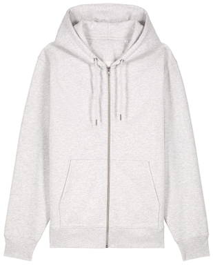 Stanley/Stella Cultivator 2.0 hoodie with zipper - Cool heather grey