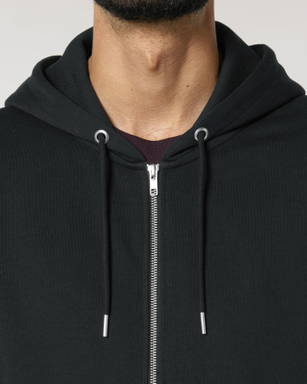 Stanley/Stella Cultivator 2.0 sudadera con cremallera - Negro