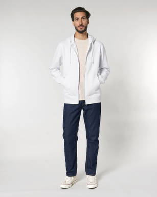 Stanley/Stella Cultivator 2.0 hoodie with zipper - White
