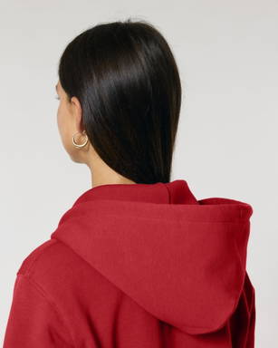 Stanley/Stella Cultivator 2.0 hoodie with zipper - Red