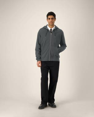 Stanley/Stella Cultivator 2.0 hoodie with zipper - Anthracite