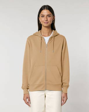 Stanley/Stella Cultivator 2.0 hoodie with zipper - Latte