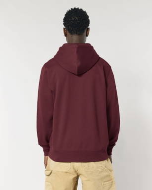 Stanley/Stella Cultivator 2.0 hoodie with zipper - Burgundy