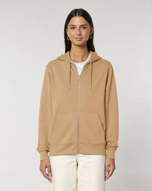 Stanley/Stella Cultivator 2.0 sudadera con cremallera - Café con leche