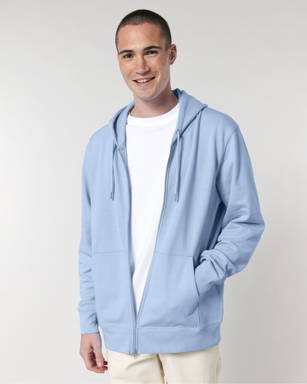 Stanley/Stella Cultivator 2.0 hoodie with zipper - Blue soul