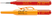 Pica Ink 150/40 markeerstift rood - Oranje-rood