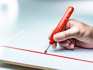 Pica 7040 BIG Ink markeerstift XL rood - Oranje-rood