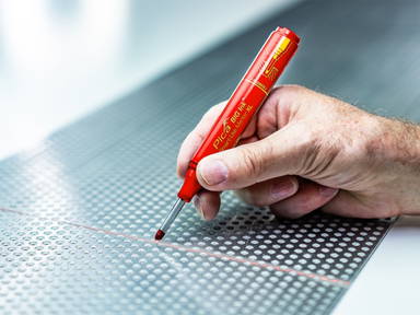 Pica 7040 BIG Ink markeerstift XL rood - Oranje-rood