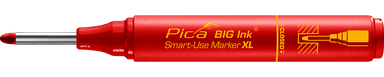 Pica 7040 BIG Ink markeerstift XL rood - Oranje-rood