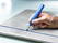 Pica 7041 BIG Ink markeerstift XL blauw - Oranje-blauw