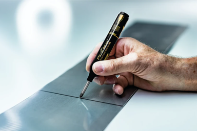 Pica 7046 BIG Ink markeerstift XL zwart - Oranje-zwart