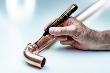 Pica 7046 BIG Ink markeerstift XL zwart - Oranje-zwart