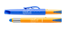 Blauw-oranje