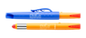Blauw-oranje-rood