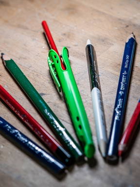 Pica 505 Pocket potloodhouder - Groen