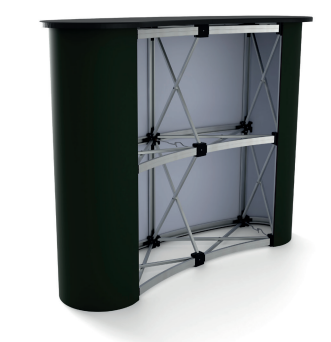 Messe-Theke 125,5 x 41 x 97 cm - Standard