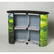Exhibition counter 125.5 x 41 x 97 cm - Standard