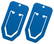 Notitieclip maxi - Blau