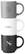 Stack Mug Black 180 ml