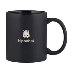 Kitty Mug Matt Black 350 ml mok