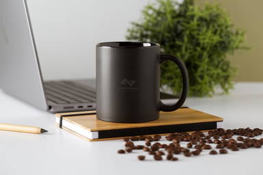 Kitty Mug Matt Black 350 ml mok