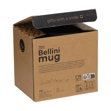 Bellini Mug Black 330 ml mok