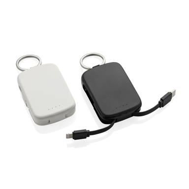 Nexo RCS sleutelhanger powerbank 2.000 mAh met geïntegreerde