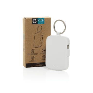 Nexo RCS sleutelhanger powerbank 2.000 mAh met geïntegreerde