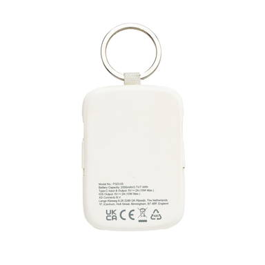 Nexo RCS sleutelhanger powerbank 2.000 mAh met geïntegreerde