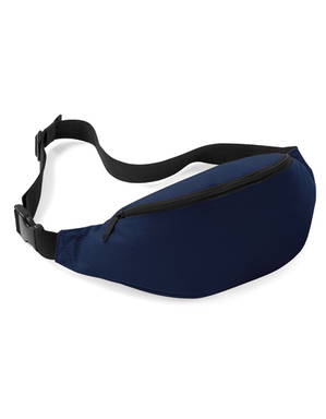 Polyester waist bag 38 x 14 x 8 cm - French navy