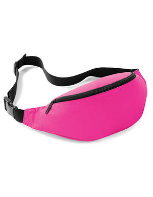 Polyester waist bag 38 x 14 x 8 cm - Fuchsia