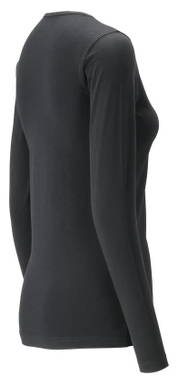 Mascot Crossover Women's Long-Sleeved T-shirt 25191 - Deep Black