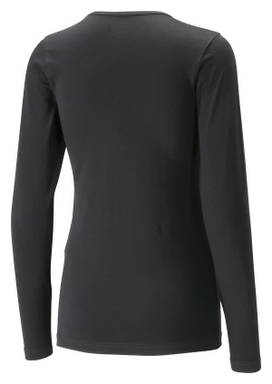 Mascot Crossover Women's Long-Sleeved T-shirt 25191 - Deep Black